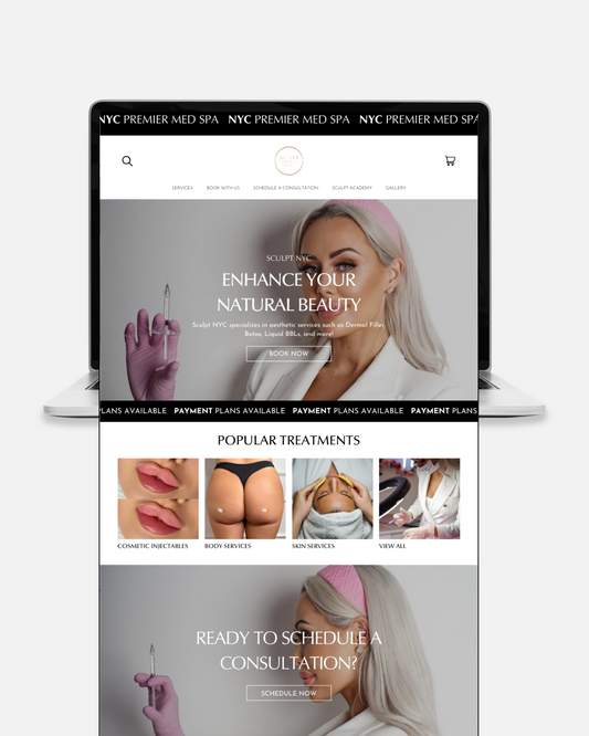 CUSTOM SHOPIFY WEBSITE