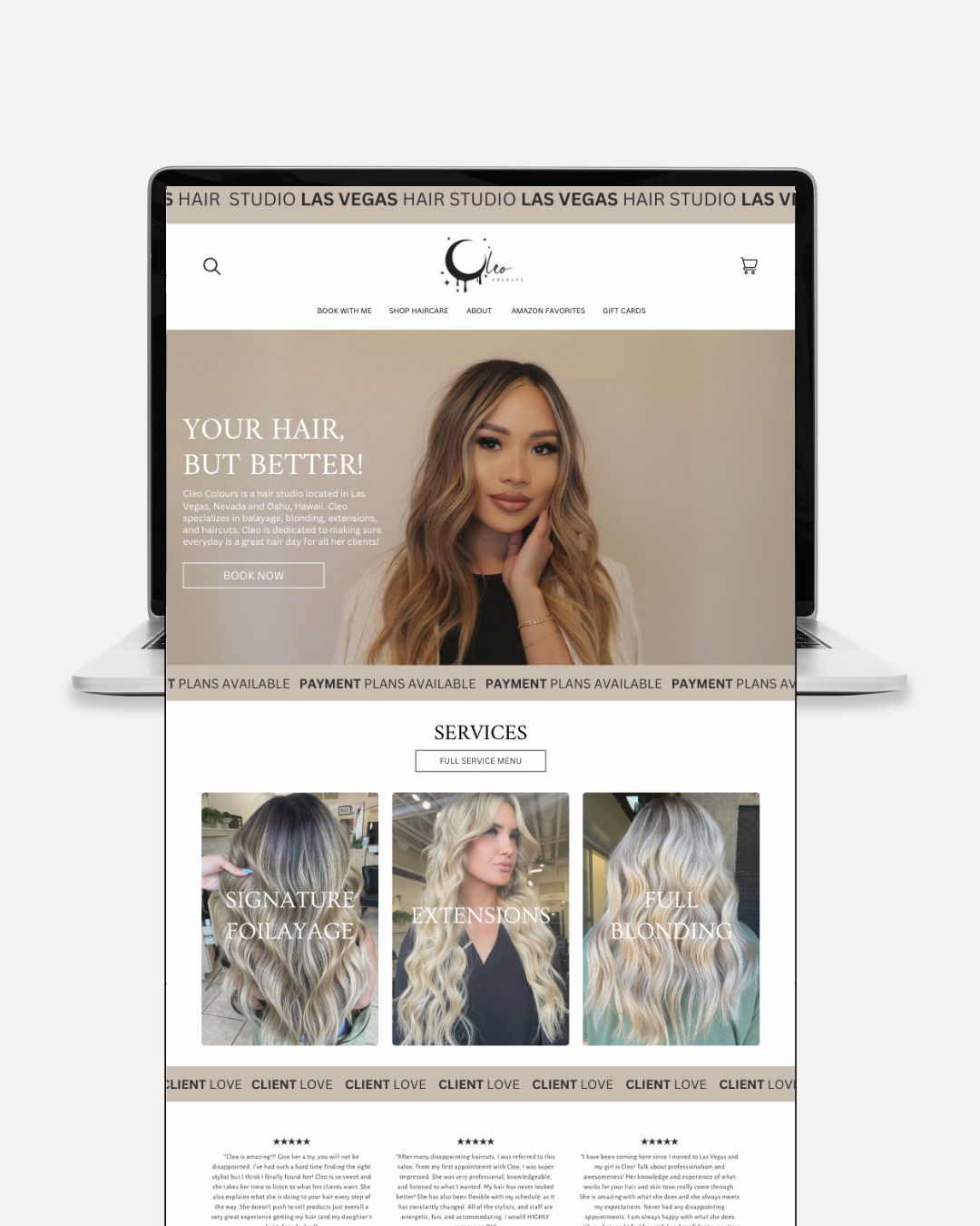 CUSTOM SHOPIFY WEBSITE