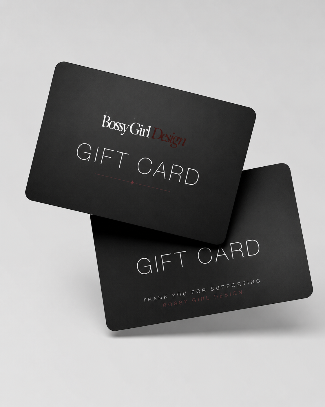 Bossy Girl Design Digital Gift Card