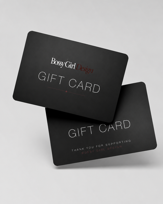 Bossy Girl Design Digital Gift Card
