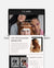 CLAIRE | MODERN & NEUTRAL WEBSITE TEMPLATE FOR MAKEUP ARTISTS