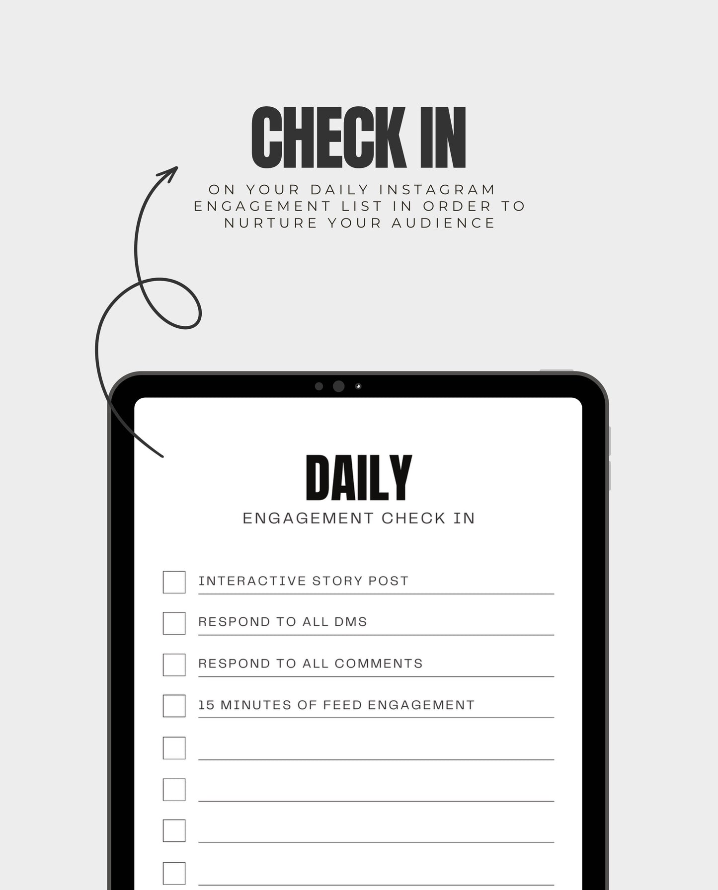 SOCIAL MEDIA CONTENT PLANNER (DIGITAL)